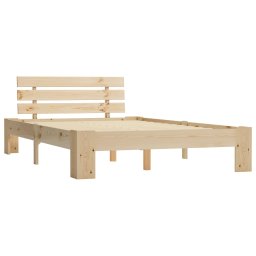 vidaXL Bedframe massief grenenhout 120x200 cm