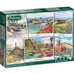 Falcon - Welcome to Wales Puzzel (1000 stukjes)
