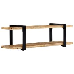 vidaXL Tv-meubel 130x40x40 cm massief mangohout