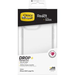 Otterbox React iPhone 13 Pro Max Hoesje + Doorzichtig