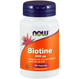 NOW Biotine 1000mcg Capsules