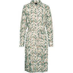 VERO MODA VMKATHRINE LS BLK SHIRT - Maat M - DRESS WVN GA Dames Jurk