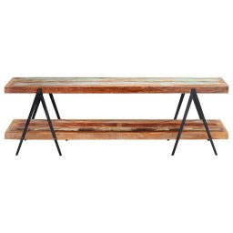 vidaXL Tv-meubel 160x40x50 cm massief gerecycled hout