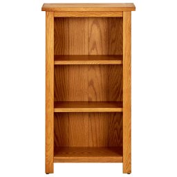 vidaXL Boekenkast 45x22,5x82 cm massief eikenhout