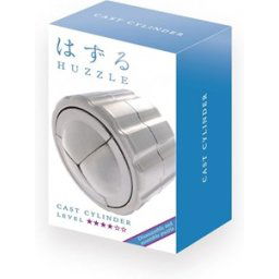 Huzzle Cast Puzzle - Cylinder (level 4)