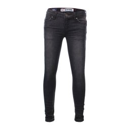 Blue Rebel - maat 158 - super skinny jeans Gold verwassen zwart (rock wash)
