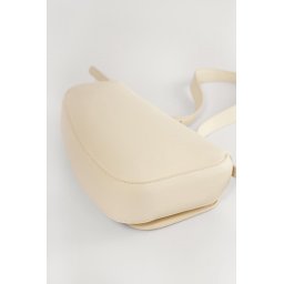 NA-KD Asymmetric Saddle Vrouwen Tas - Offwhite