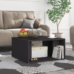 vidaXL Salontafels 4 st 33x33x33 cm bewerkt hout grijs