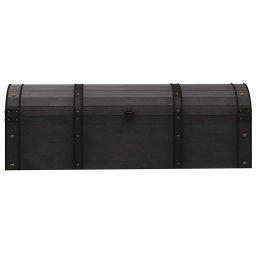 vidaXL Opbergkist vintage stijl 120x30x40 cm massief hout
