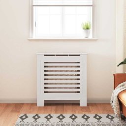 vidaXL Radiatorombouw 78 cm MDF wit