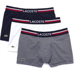 Lacoste Heren 3-pack Short - XS - Navy/Wit/Rood