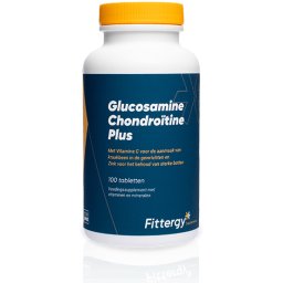 Glucosamine Chondroitine Plus (100 tabletten) - Fittergy