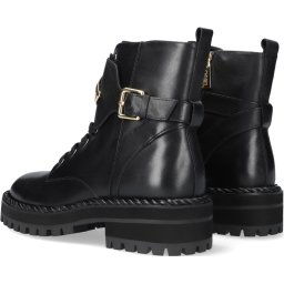 Liu Jo Pink 127 Biker Calf Dames Veterboots - 38 - Zwart