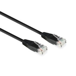 ACT AC4005 Zwarte U/UTP CAT6 Netwerkkabel - 5 meter