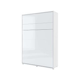 Opklapbed CONCEPTION PRO 140x200 cm wit/hoogglans wit (verticaal)