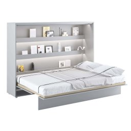 Opklapbed CONCEPTION PRO 140x200 cm mat grijs (horizontaal)