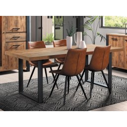Rechthoekige eettafel ONNIX 230 cm tropix hout