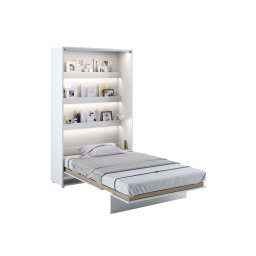 Opklapbed CONCEPTION PRO 120x200 cm wit/hoogglans wit (verticaal)