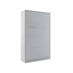 Opklapbed CONCEPTION 120x200 cm mat grijs (verticaal)
