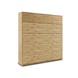 Opklapbed CONCEPTION PRO 160x200 cm artisan eik (horizontaal) met opzetkast