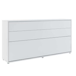 Opklapbed CONCEPTION PRO 90x200 cm mat wit (horizontaal)
