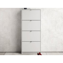 Schoenenkast SHANA 4 deuren wit