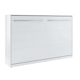 Opklapbed CONCEPTION 120x200 cm mat wit (horizontaal)