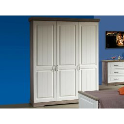 Kast IVANA 3 deuren truffel/porselein