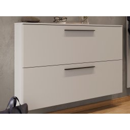 Schoenenkast UTANA 2 deuren 140 cm kasjmier