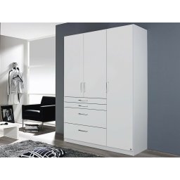 Kast HARBOR 3 deuren 4 lades wit