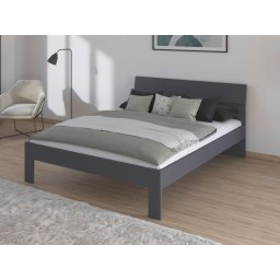 Bed FLASH 180x200 cm metaalgrijs