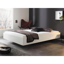 Bed IXANA 140x200 cm hoogglans wit