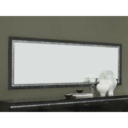 Spiegel REBECCA 180 cm hoogglans zwart