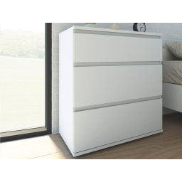 Commode NOVARO 3 lades wit
