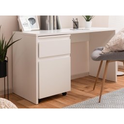 Bureau IMANO wit met ladekast