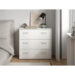 Commode SPACIO 3 lades wit