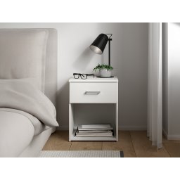 Nachtkastje SPACIO 1 lade wit