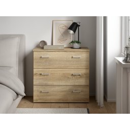 Commode SPACIO 3 lades eik