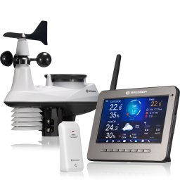 Bresser WIFI HD TFT Professional Weather Center Weather Station with 7