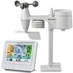 Bresser Professioneel WIFI Weercenter met 5-in-1 Sensor - Wit