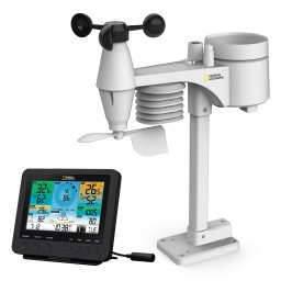 National Geographic WIFI Weerstation met 7in1 Sensor