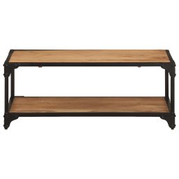 vidaXL Salontafel 90x45x35 cm massief acaciahout