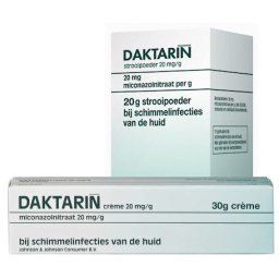 Daktarin 20mg Miconazol Crème (30GR) en Strooipoeder