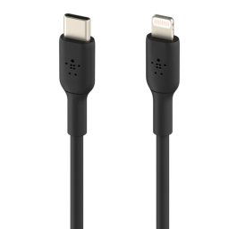Belkin BoostCharge Lightning USB-C Kabel 1 Meter Zwart
