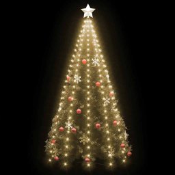 vidaXL Kerstboomverlichting met 250 LED's net 250 cm