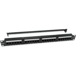 Equip 19" 24-poorts Patch Paneel CAT6 1U