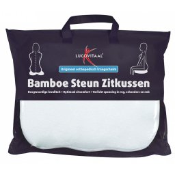 Lucovitaal Bamboe Steun Zitkussen