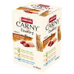 6x100g Country Adult Thuis Variatie (3 Smaken) animonda Carny Kattenvoer