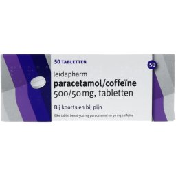 Leidapharm Paracetamol Coffeine Tabletten 50st