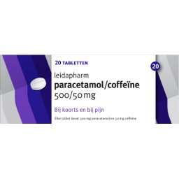 Leidapharm Paracetamol Coffeine Tabletten 20st